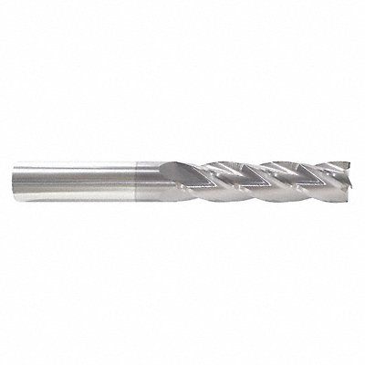 GRAINGER 218001052 Square End Mill Single End Carbide 7/16