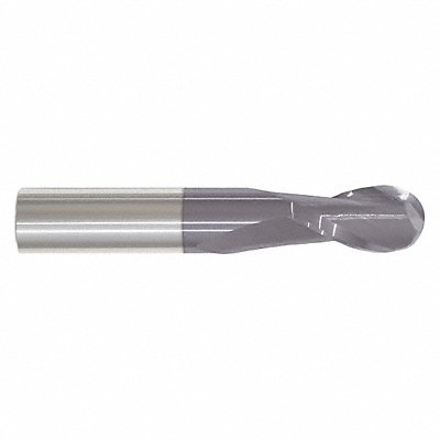 GRAINGER 221001560C Ball End Mill Single End 16.00mm Carbide