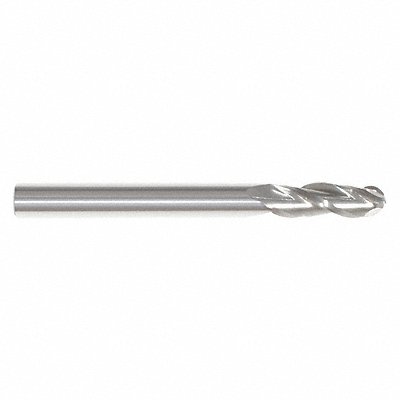 GRAINGER 222001060 Ball End Mill Single End 7/64 Carbide