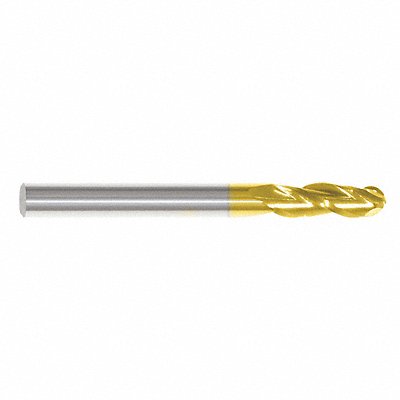 GRAINGER 222001041 Ball End Mill Single End 5/64 Carbide