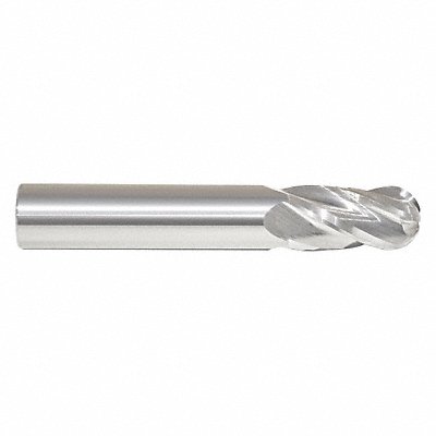 GRAINGER 223001425A Ball End Mill Single End 2.50mm Carbide