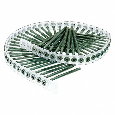 DURASPIN 08C300WK Drywall Screw 2 53/64 L #8 PK1000
