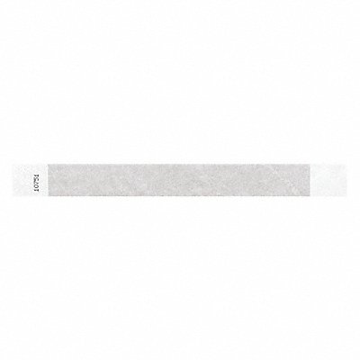 IDENTIPLUS T212 ID Wristband Adhesive Silver 1in W PK500