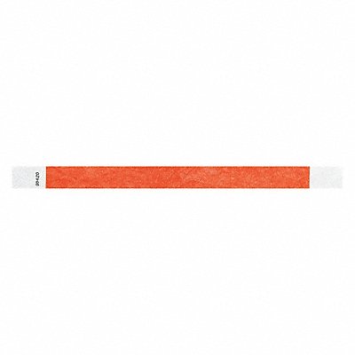 IDENTIPLUS T306 ID Wristband Adhesive Red PK500