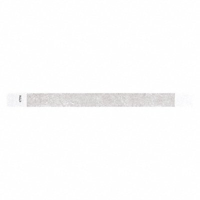 IDENTIPLUS T312 ID Wristband Adhesive Silver PK500
