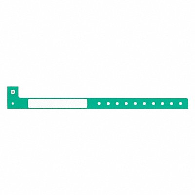 IDENTIPLUS P7M35 ID Wristband L-Shaped Green PK500