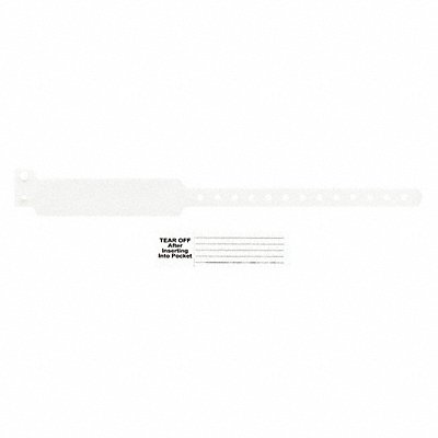 IDENTIPLUS CLS250VAI09 ID Wristband Pocket 11-7/8 in L PK250