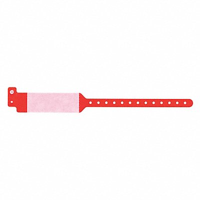 IDENTIPLUS P4M03 ID Wristband Cover Seal Red PK500