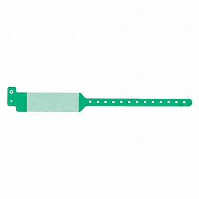 IDENTIPLUS P4M35 ID Wristband Cover Seal Green PK500