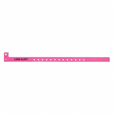 IDENTIPLUS P2DM20407 ID Wristband 12-7/8in L Limb Alert PK500