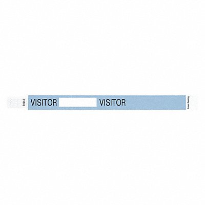 IDENTIPLUS T3UD20522 ID Wristband Tyvek Visitor PK500