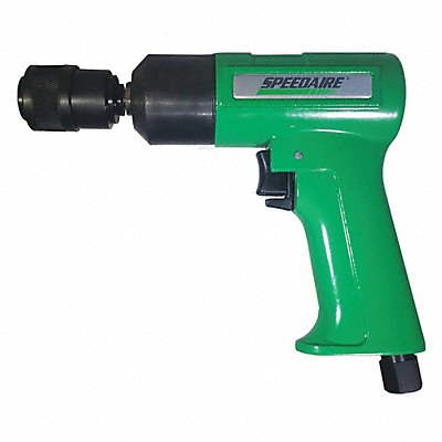 SPEEDAIRE 45YY29 Drill Air Powered Pistol Grip 7/16 in
