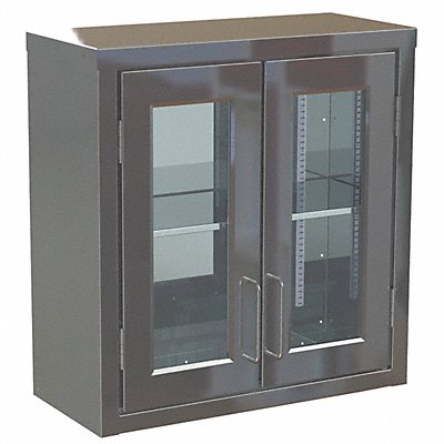 LAKESIDE 2712G SpplyCab SlvrStainless Steel 12 x28 x27