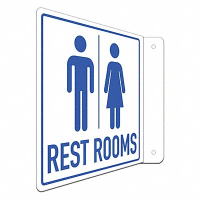 LYLE LCFL0015NA8x8 Safety Sign 8 in x 8 in Aluminum