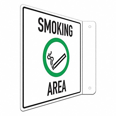 LYLE LCFL0024RA8x8 Safety Sign 8 in x 8 in Aluminum