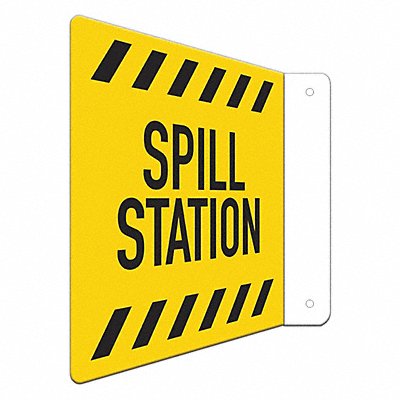 LYLE LCFL0033RA8x8 Safety Sign 8 in x 8 in Aluminum