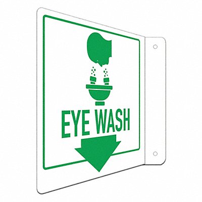 LYLE LCFL0014RA8x8 Safety Sign 8 in x 8 in Aluminum