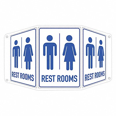 LYLE LCTB0006NA7x10 Safety Sign 10 in x 17 1/2 in Aluminum
