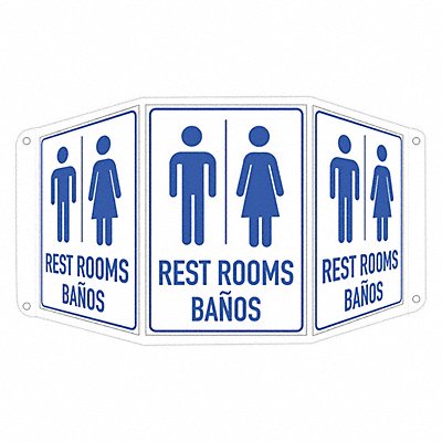 LYLE LCTB0007NA7x10 Safety Sign 10 in x 17 1/2 in Aluminum