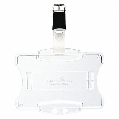 DURABLE 811819 ID Badge Holder 2-3/4 L Open Style PK25
