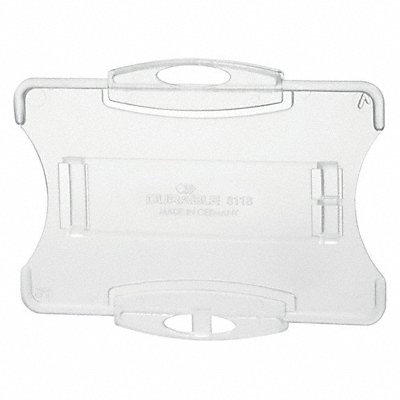 DURABLE 891819 ID Badge Holder 2-3/4 L Open Style PK10