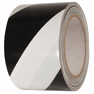 INCOM MANUFACTURING VHT312 Floor Tape Black/White 3 inx54 ft Roll