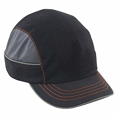 SKULLERZ BY ERGODYNE 8950XL Bump Cap Baseball Hook & Loop Black