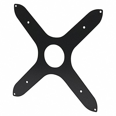 VIDEO MOUNT PRODUCTS AP2B Adaptor Plate Black 0.1 Dx12.4 Hx12.4 W