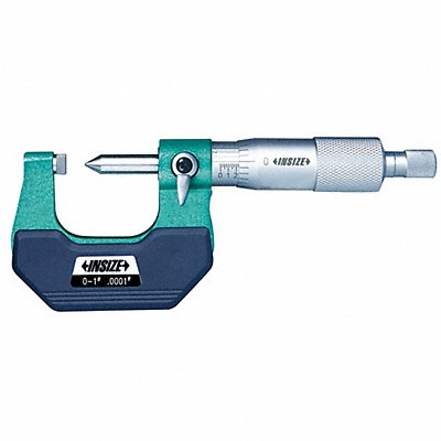 INSIZE 32661B Crimp Height Micrometer Flat Anvil