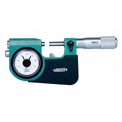 INSIZE 33322 Indicating Micrometer Flat Anvil