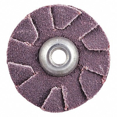 MERIT 8834184151 Overlap Slotted Disc 1 in Dia 120 Grit