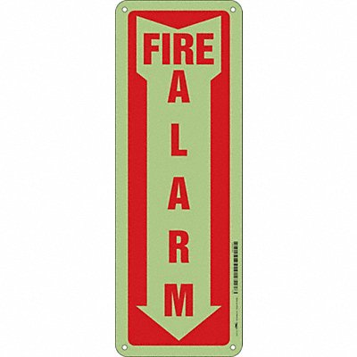 CONDOR 465P01 Safety Sign 14 in x 5 in Polyethylene