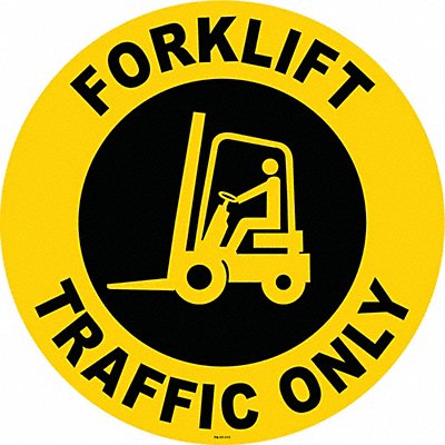 STRANCO INC FS17111 Anti-Slip Floor Sign 17 in x 17 in Vinyl