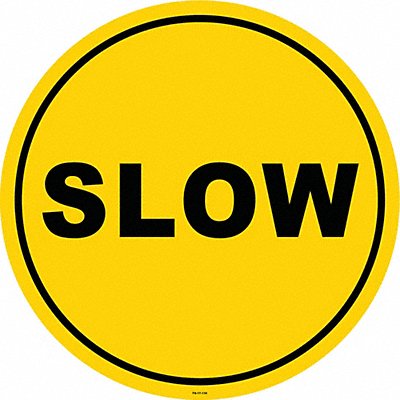 STRANCO INC FS17134 Anti-Slip Floor Sign 17 in x 17 in Vinyl