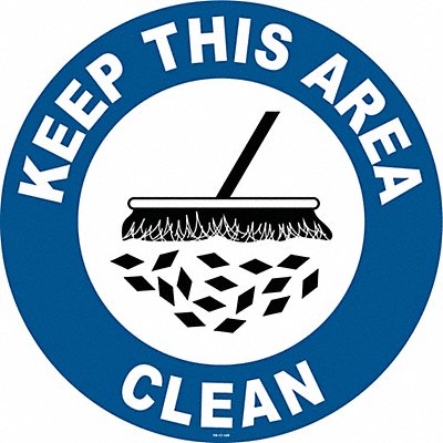 STRANCO INC FS17149 Anti-Slip Floor Sign 17 in x 17 in Vinyl