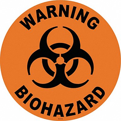 STRANCO INC FS17172 Anti-Slip Floor Sign 17 in x 17 in Vinyl