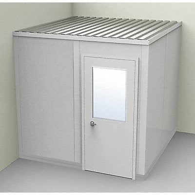 PORTA-FAB GV88G2 Modular In-Plant Office 8 ftx8 ftx8 ft