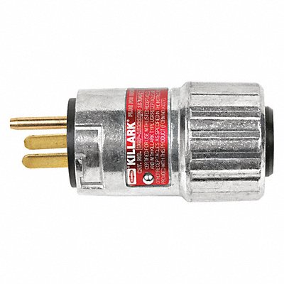 HUBBELL UGP15231QWWW Plug Grey 15 A Standard 5-15P