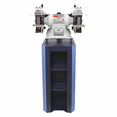DAYTON 467L63 Bench Grinder w/Stand 8 1-1/2HP