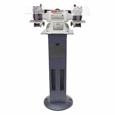 DAYTON 467L65 Bench GrinderW/Stand 6 36/120Grit 1/2HP