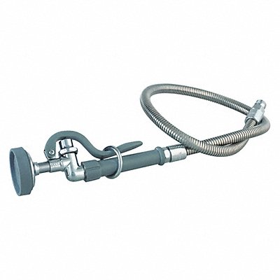 T S BRASS B0100 Faucet Spray Spring Hose Brass 1/2