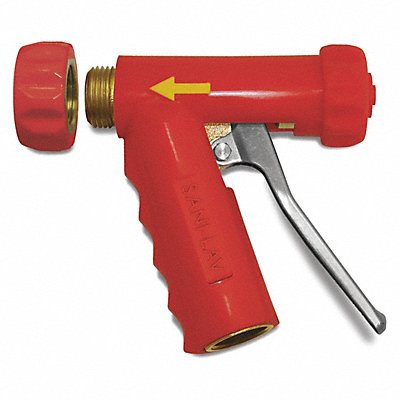 SANI-LAV N1TR Spray Nozzle Red Brass/SS 5-1/4 L
