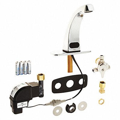 ZURN Z6913XLCP4MV Mid Arc Chrome Zurn AquaSense Cast Brass