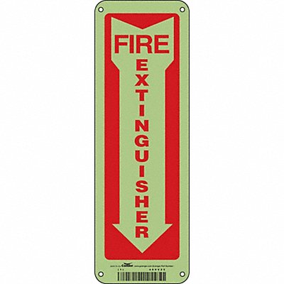 CONDOR 469V25 K2114 Safety Sign 12 in x 4 in Polyethylene