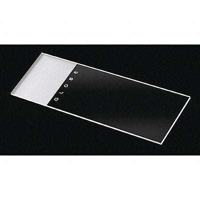 GLOBE SCIENTIFIC 1308 Microscope Slide Clear/White PK144