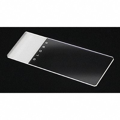GLOBE SCIENTIFIC 1324 Microscope Slide Clear/White PK144