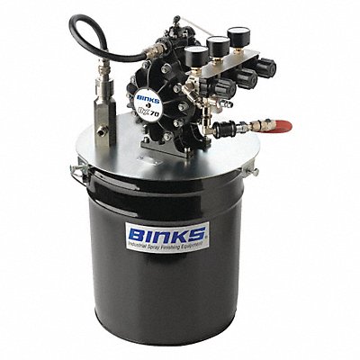 BINKS DX70R3PF Diaphragm Pump 18 in L x 14 in H