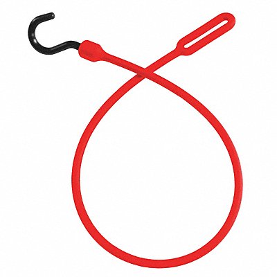 THE BETTER BUNGEE BBC30NR J4681 J-Hook C Loop 1 1/2 W Red