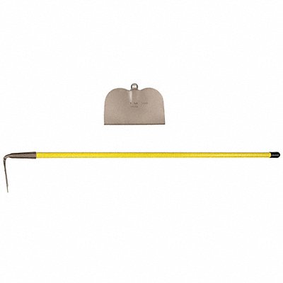 AMPCO H101FG Garden/Mixing Hoe 8 x 8 in 55 in L