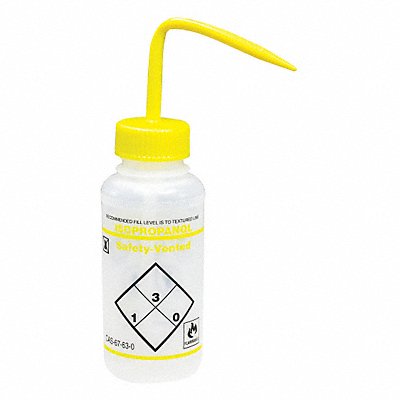 SP SCIENCEWARE F116430224 Wash Bottle Std 8 oz Isopropanol YW PK3